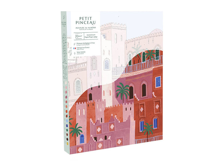 Achat Coffret peinture au numéro - Petit Pinceau - Maroc par Mona Mai