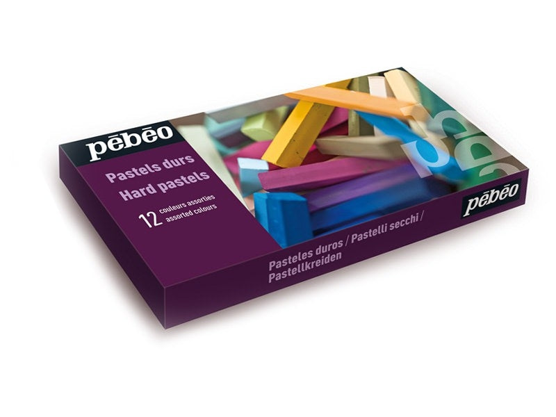 Achat Coffret 12 pastels secs - couleurs assorties