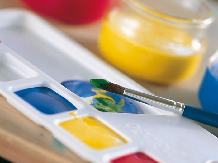 Achat Boîte - 5 tubes de gouache primaire + palette