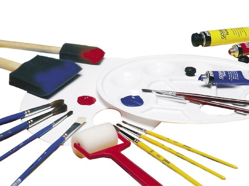 achat 4 pots de gouache primaire primacolor