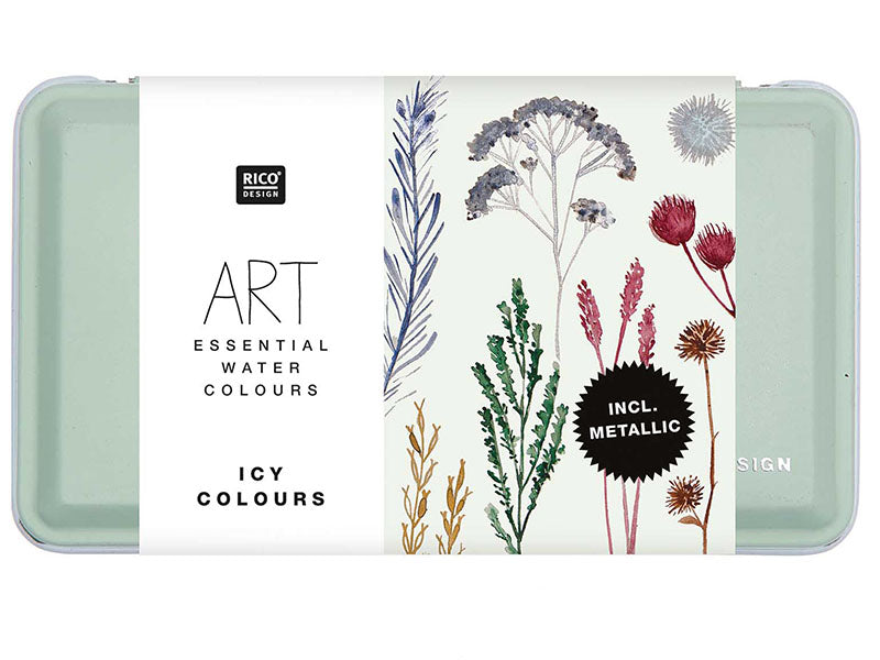 Achat Coffret aquarelle - 12 couleurs glacées
