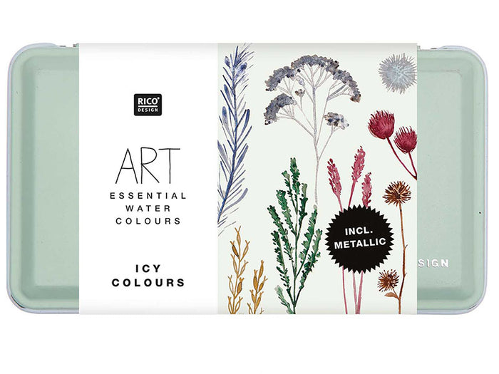Achat Coffret aquarelle - 12 couleurs glacées