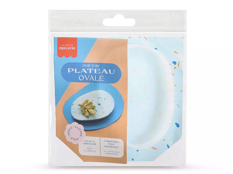 Achat Moule Silicone - Plateau Ovale