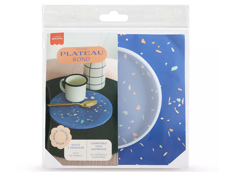 Achat Moule Silicone - Plateau sans rebord - 19 cm