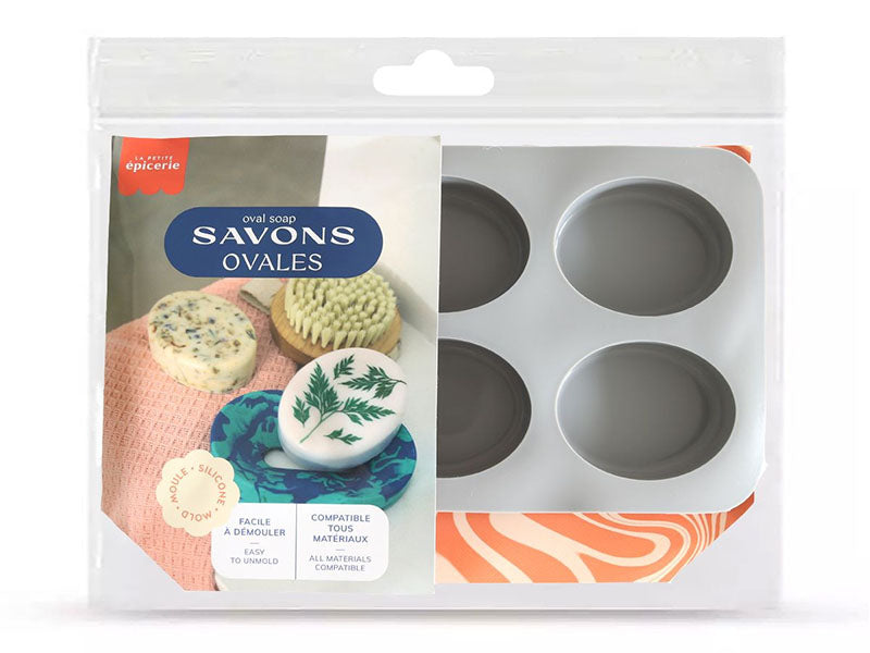 Achat Moule Silicone - Savon ovale