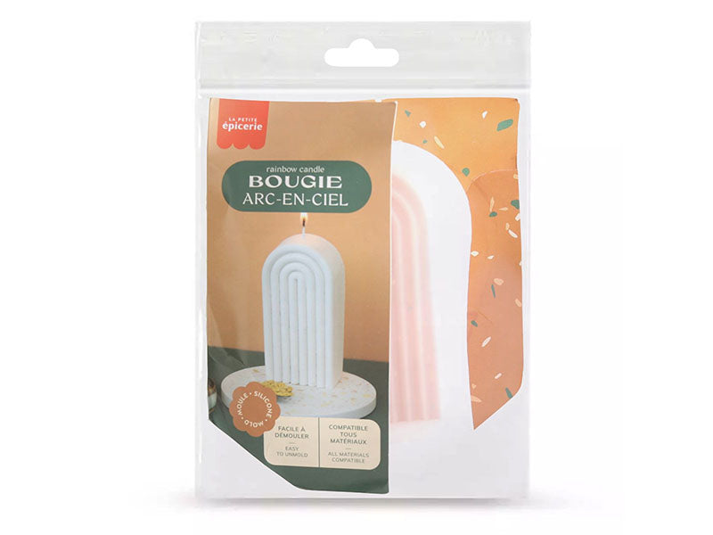 Achat Moule Silicone - Arc-en-ciel - 14 cm