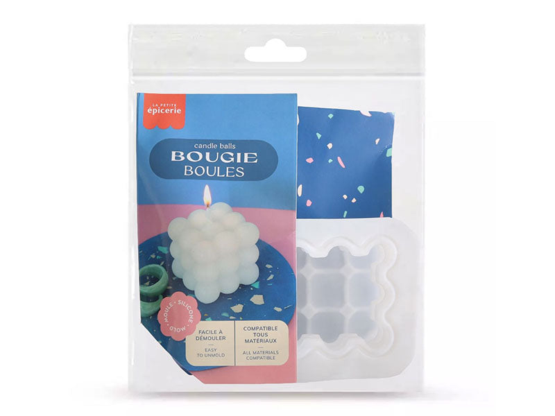 Achat Moule Silicone - Bougie boules