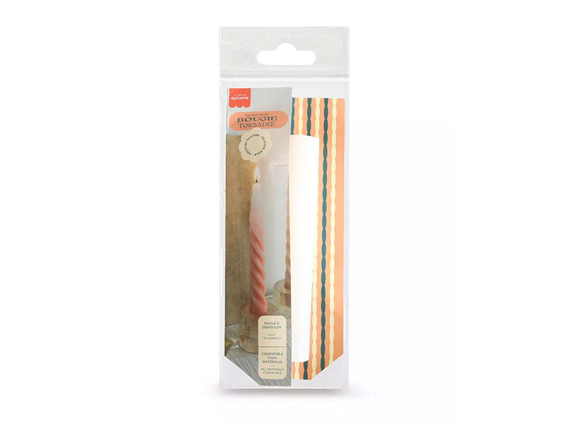Achat Moule Silicone - Chandelle torsadée