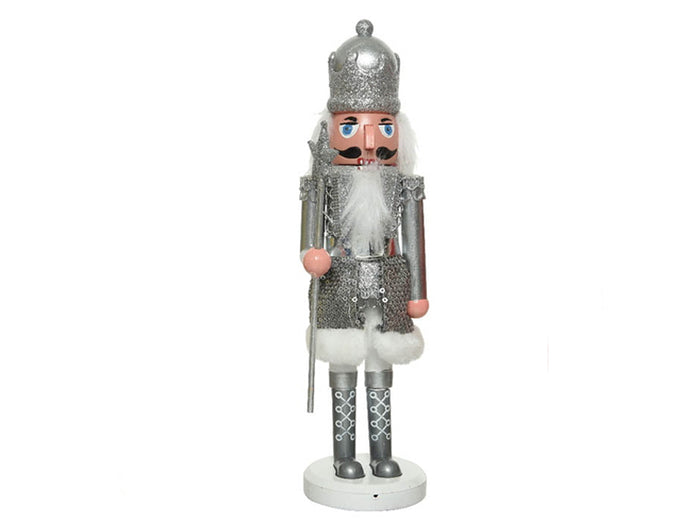 Achat Casse-Noisette de Noël - Argent à sequins - 28 cm