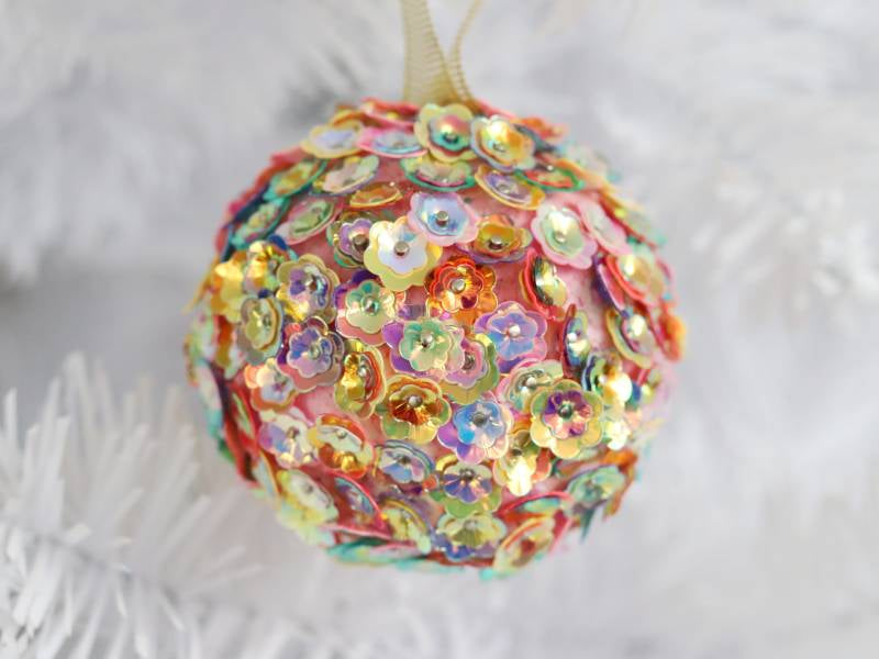 achat Pot de 1000 sequins fleurs multicolores