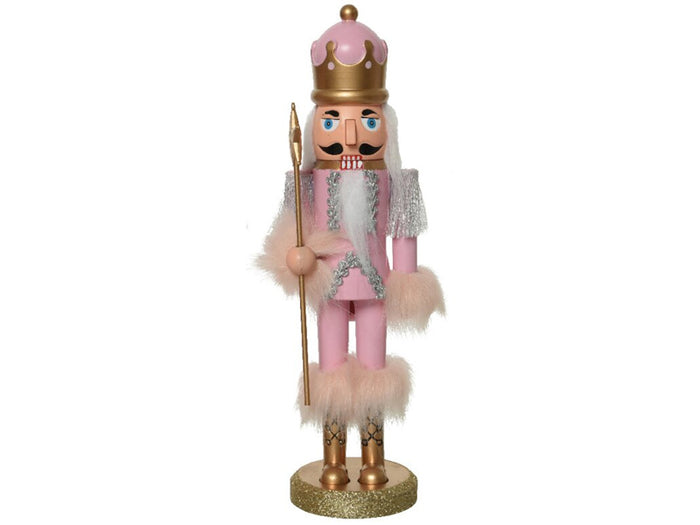 Achat Casse-Noisette de Noël poignets et bottes à poils - Rose clair - 28 cm