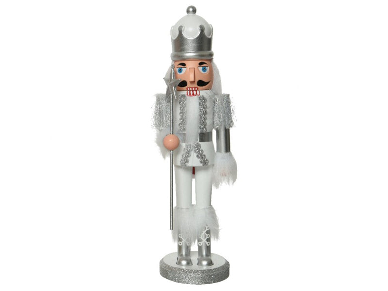 Achat Casse-Noisette de Noël poignets et bottes à poils - Blanc - 28 cm