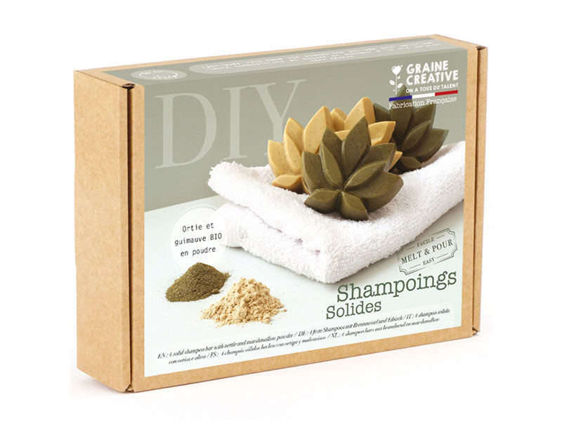 Achat Coffret DIY - Shampoings solides