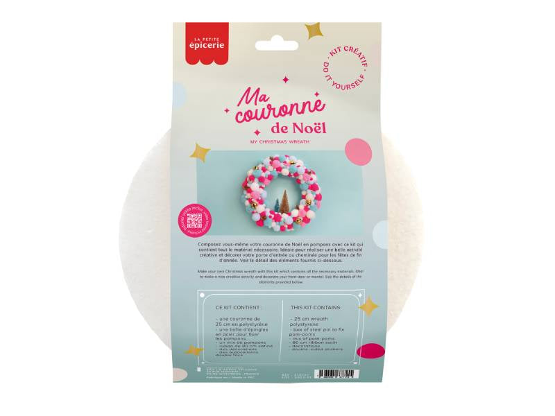 achat Kit couronne de Noël - Pop