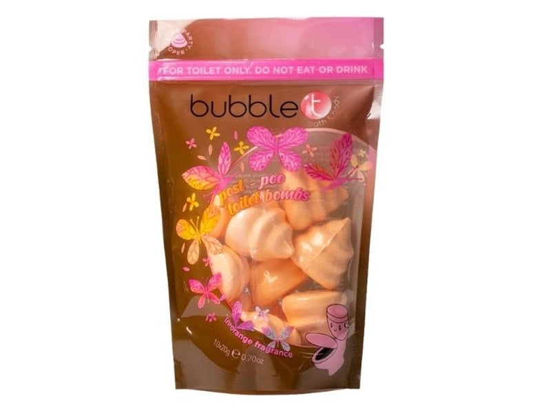 Achat Bombes pour toilettes parfum orange - Bubble T Cosmetics
