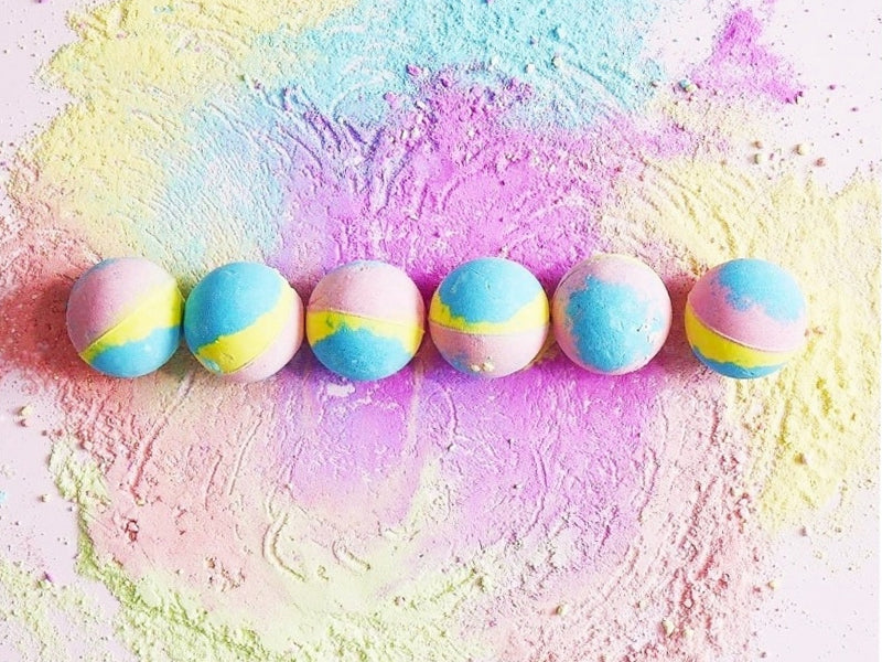 achat Boule de bain Rainbow tea - Bomb Cosmetics