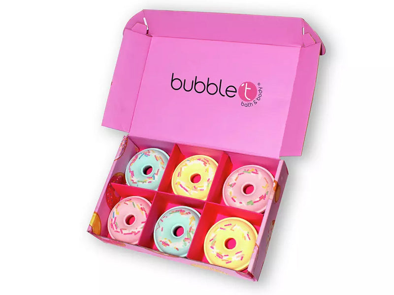 achat Coffret 6 bombes de bain Donut - Bubble T Cosmetics