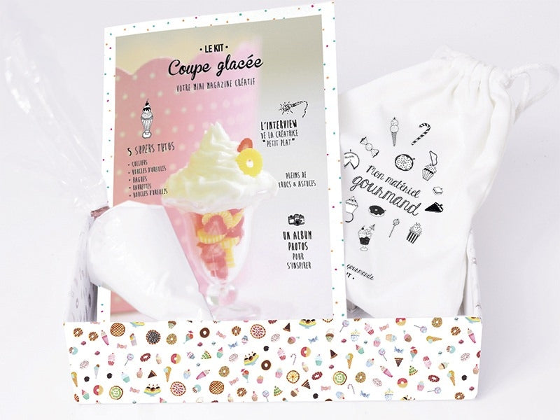 Achat Kit DIY mes bijoux gourmands - coupe glacée