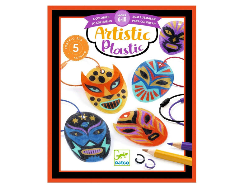 Achat Artistic Plastic - Porte-clès catcheurs - Djeco