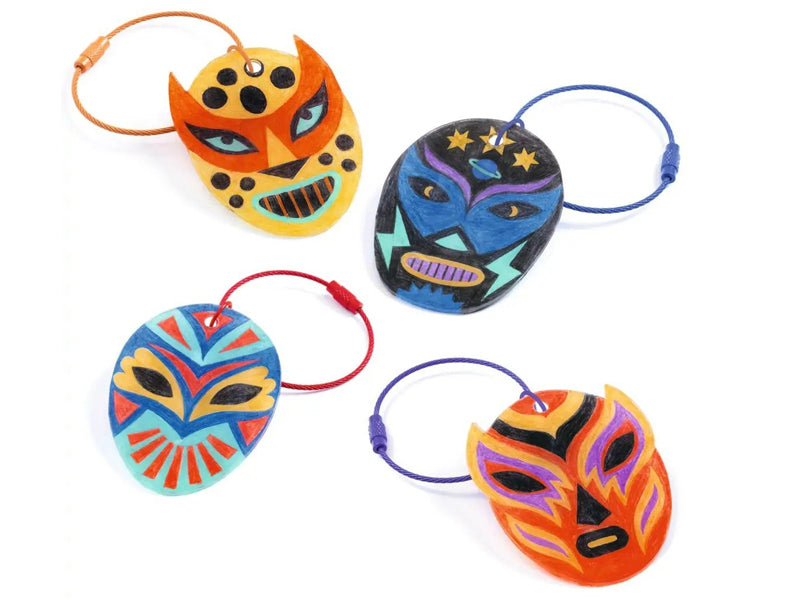 Achat Artistic Plastic - Porte-clès catcheurs - Djeco