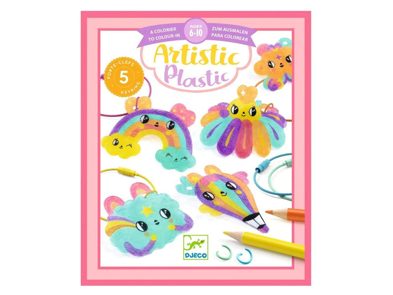 Achat Artistic Plastic - Porte-clès Kawaï - Djeco