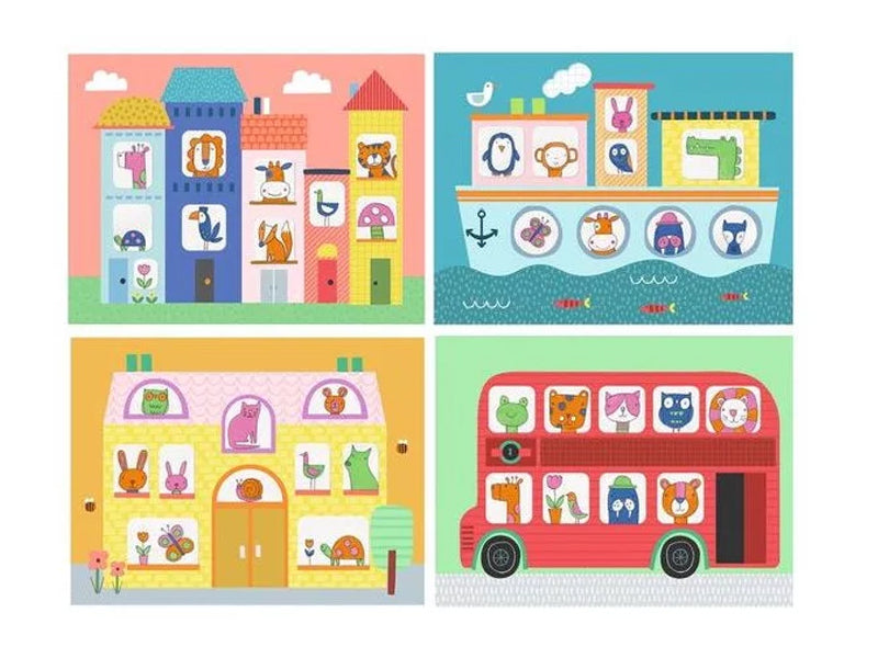 achat Coffret créatif dessin pour les petits - Décalquer est un art - Djeco
