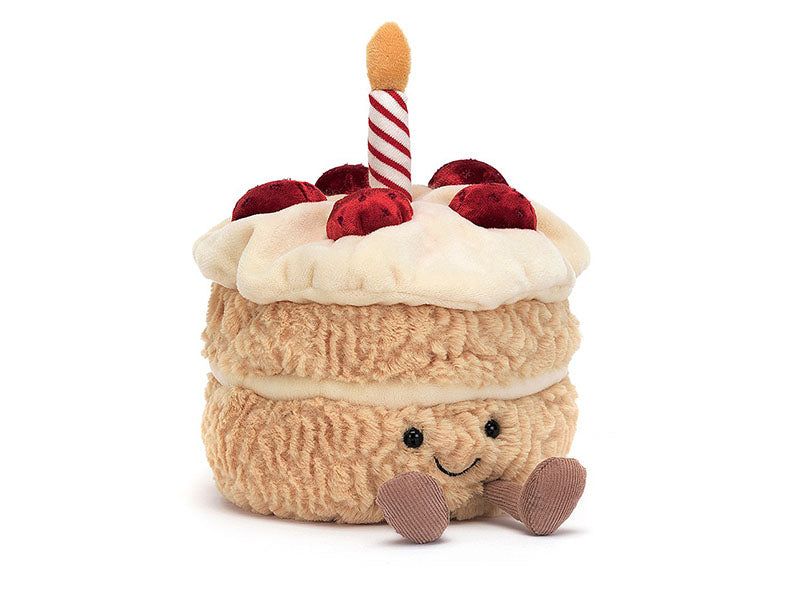 Achat Peluche "Amuseable" Gâteau d'anniversaire - 16 cm - Jellycat