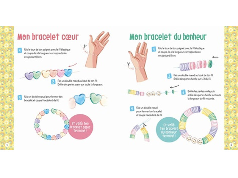 achat Mon accumulation de bracelets arc-en-ciel - Auzou