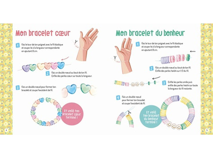 Achat Mon accumulation de bracelets arc-en-ciel - Auzou
