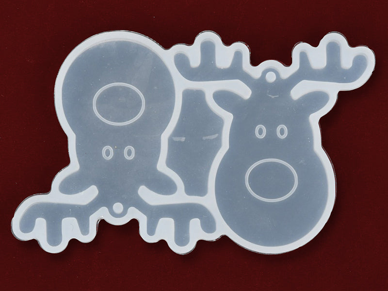achat Moule en silicone - Duo de rennes