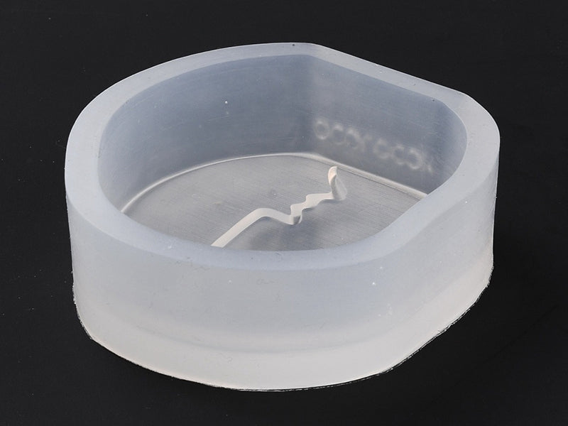 achat Moule en silicone - Visage rond abstrait