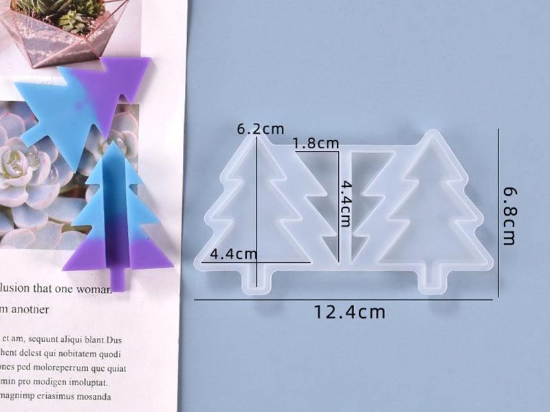 achat Moule en silicone - sapin 3D