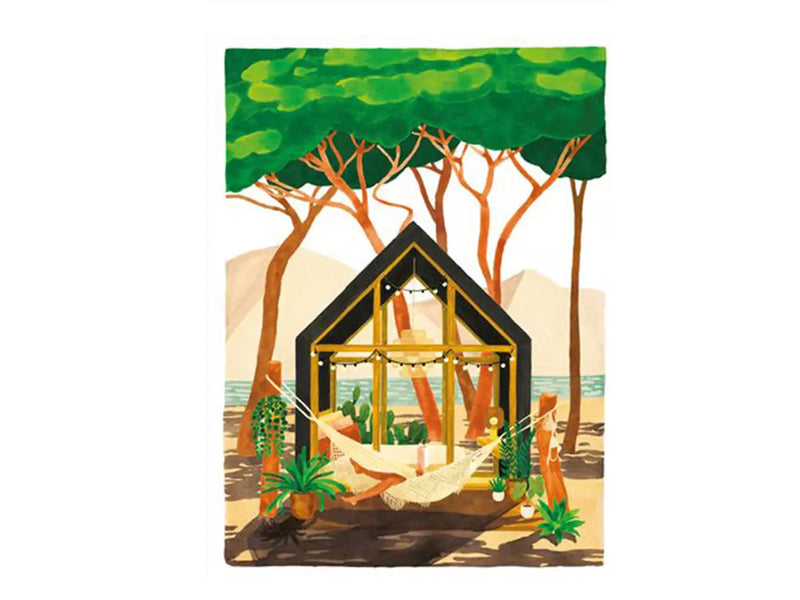 Achat Affiche Cap Ferret - 18 x 24 cm - ATWS