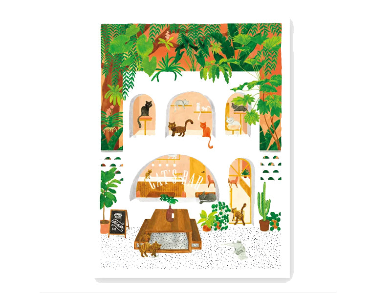 Achat Affiche Cat's Bar - 18 x 24 cm - ATWS