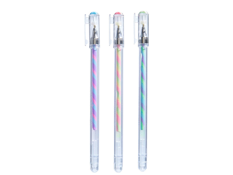 Achat 3 stylos twist gel multicolores - Legami