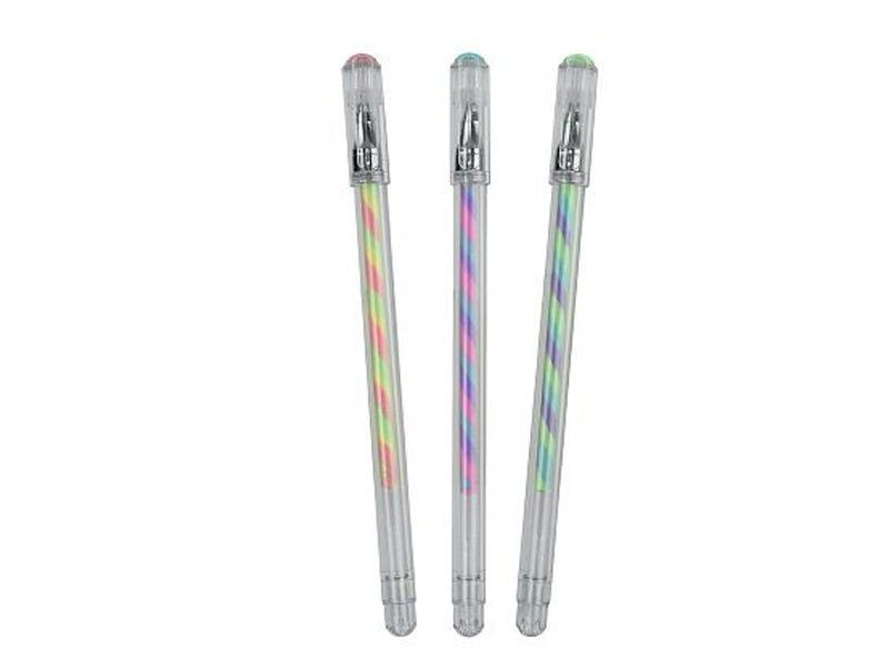 achat 3 stylos twist gel multicolores - Legami