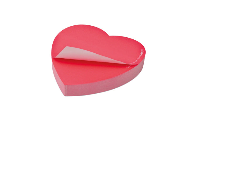 achat Bloc-notes adhésif Cœur rose - Legami