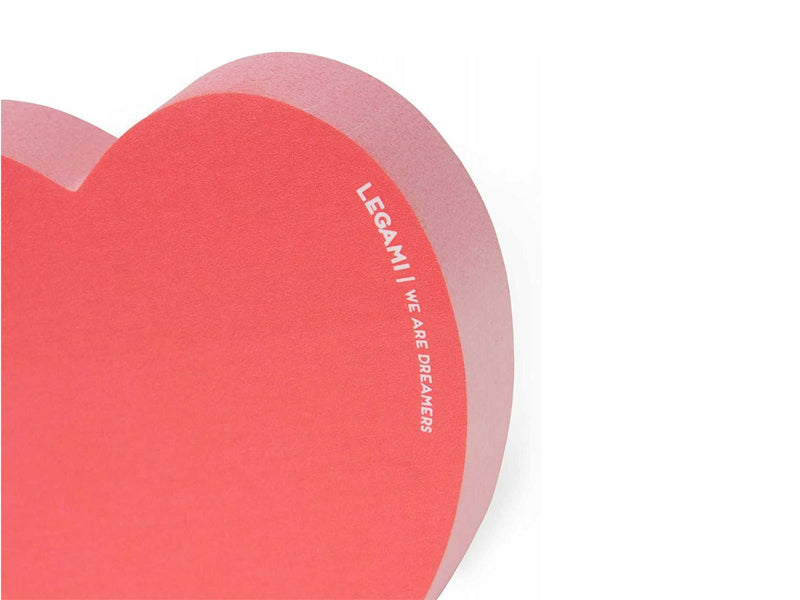achat Bloc-notes adhésif Cœur rose - Legami