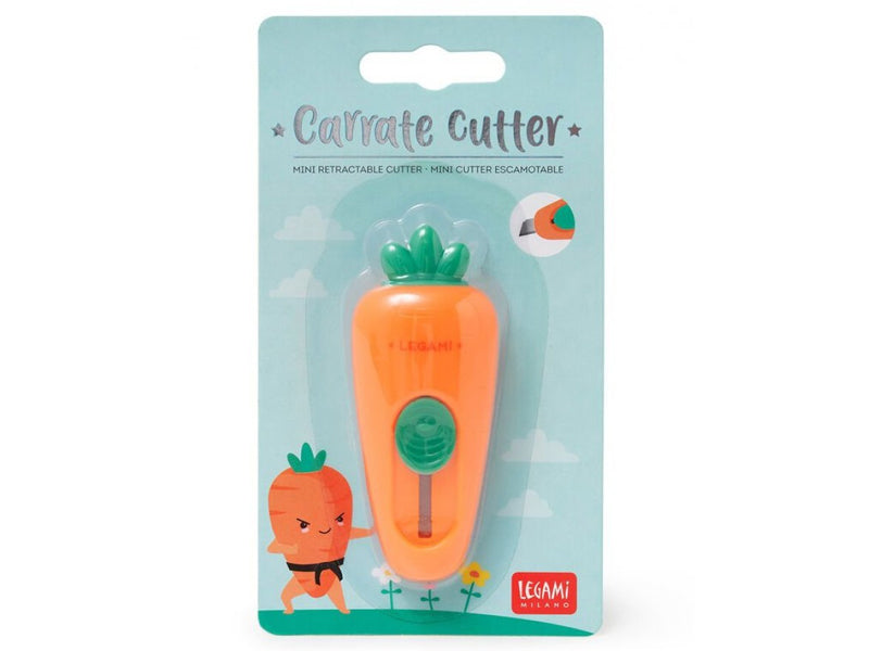 Achat Mini cutter carotte rétractable - Legami
