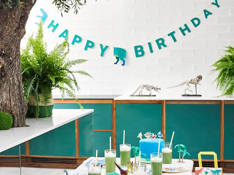 Achat 5 petites bougies d'anniversaire Dinosaures