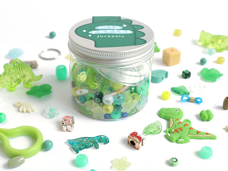 Achat Mix de perles - Jurassic