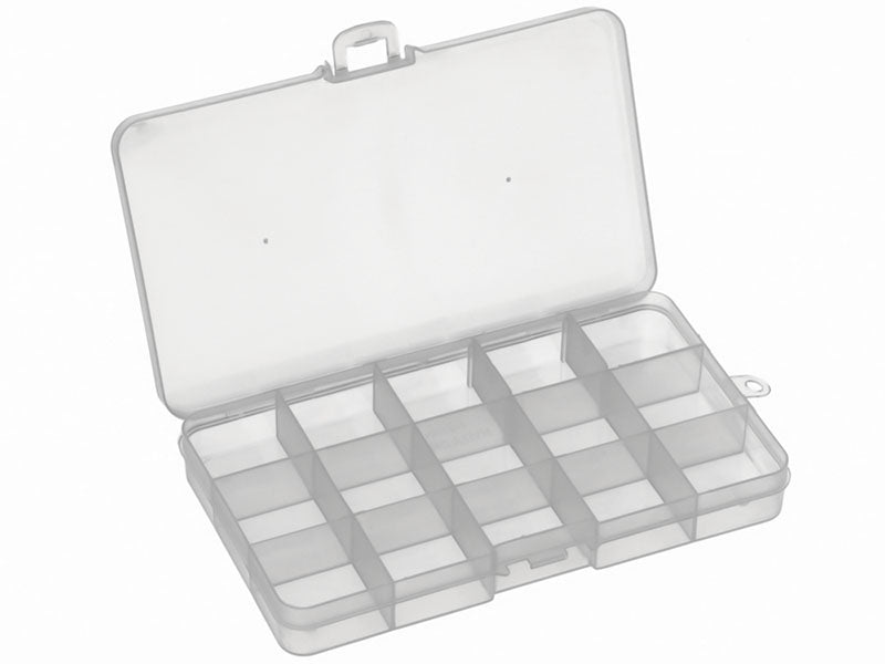 Achat Boîte de rangement pour perles - 15 compartiments - 17 x 9,8 cm