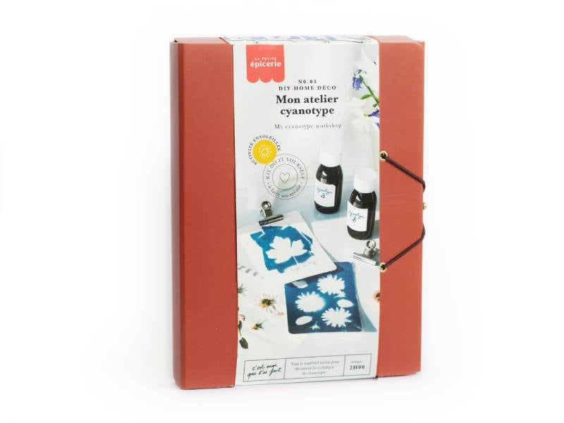 Achat Kit DIY HOME DÉCO - Mon atelier cyanotype