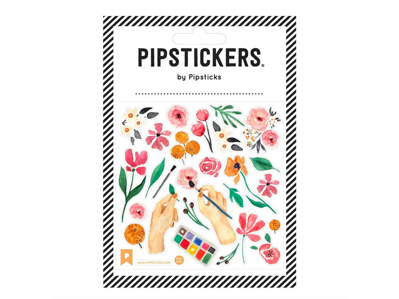 Achat Stickers pétales peints - Pipsticks