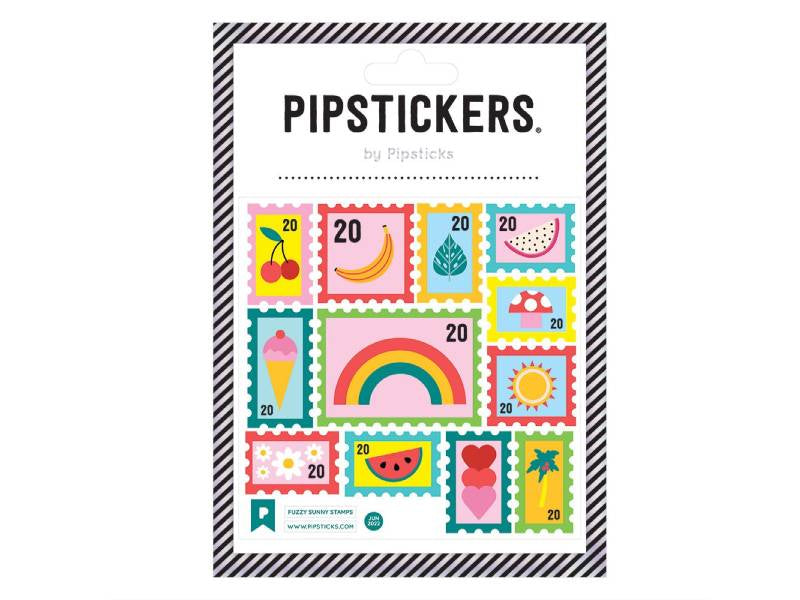 Achat Stickers Timbres Fuzzy Sunny - Pipsticks