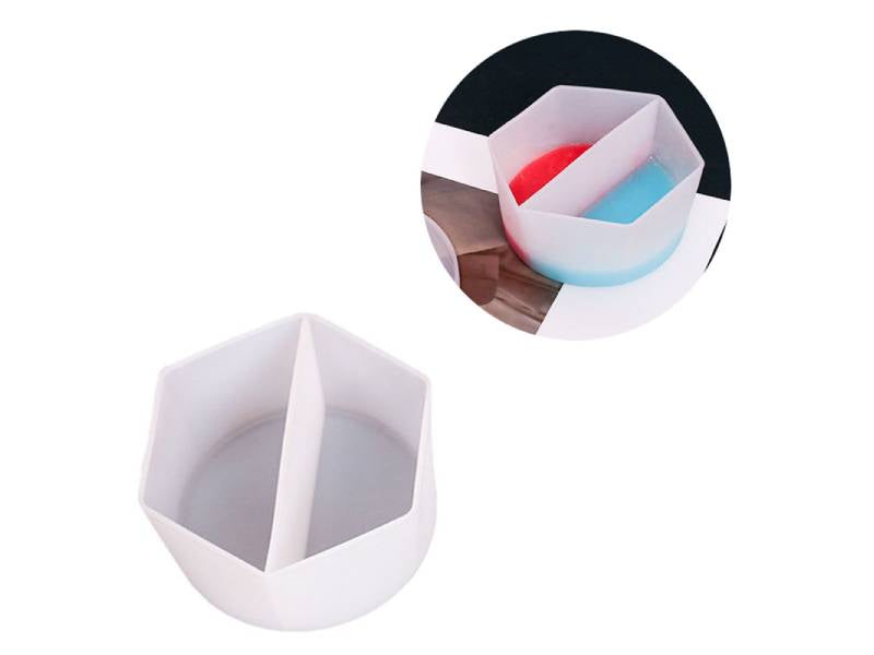 achat Moule en silicone - 2 compartiments pour effet marbré