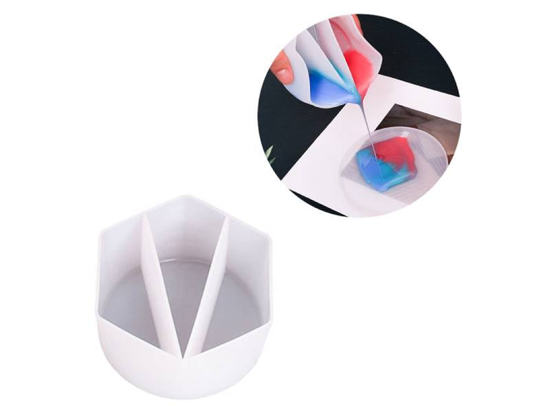achat Moule en silicone - 3 compartiments pour effet marbré