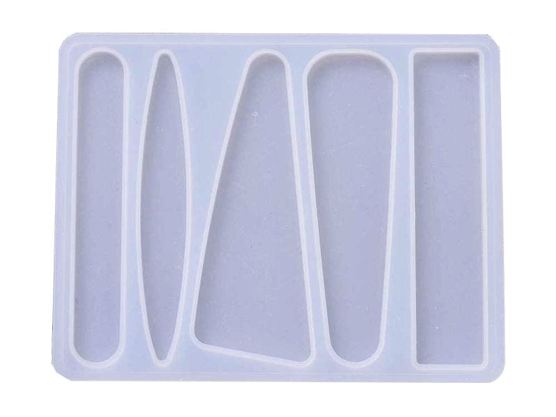 Achat Moule en silicone - Barrettes à cheveux 5 formes différentes