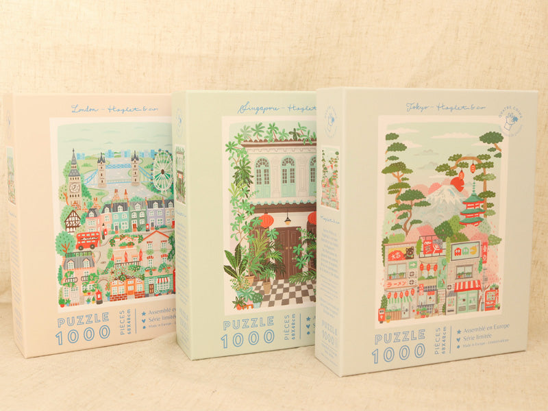 achat Puzzle London par Hoglet&Co - 1000 pièces
