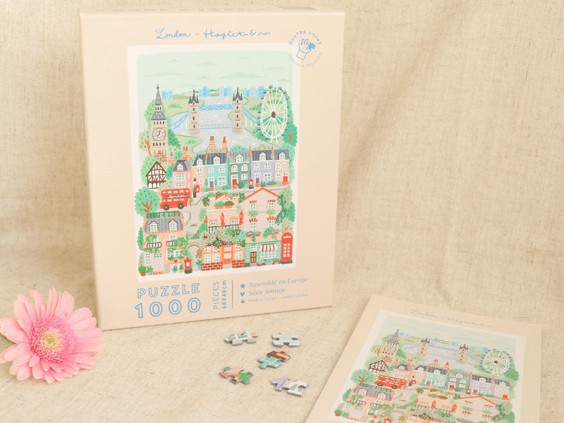 achat Puzzle London par Hoglet&Co - 1000 pièces